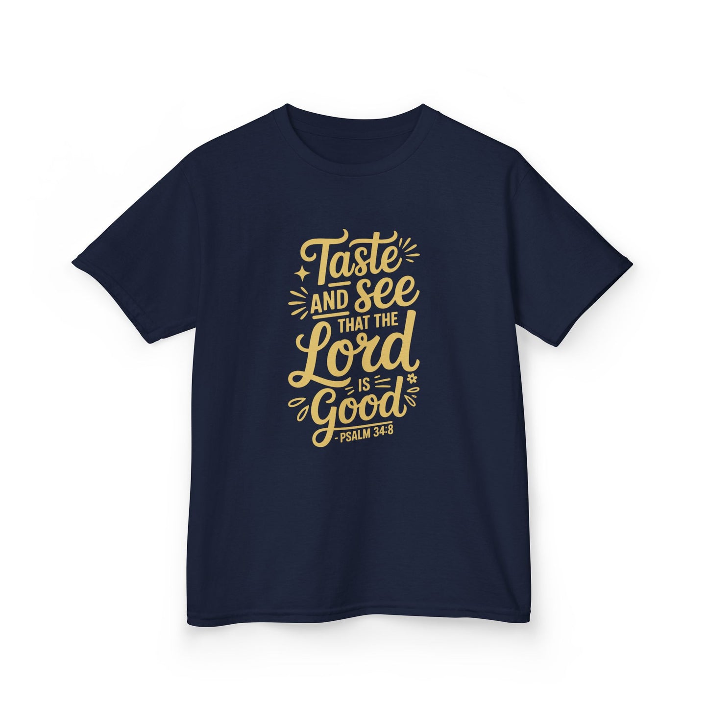 Kids Christian Message Tee, Inspirational T-Shirt for Youth, Bible Quote Shirt, Church Outfit, Faith-Based Kids Apparel