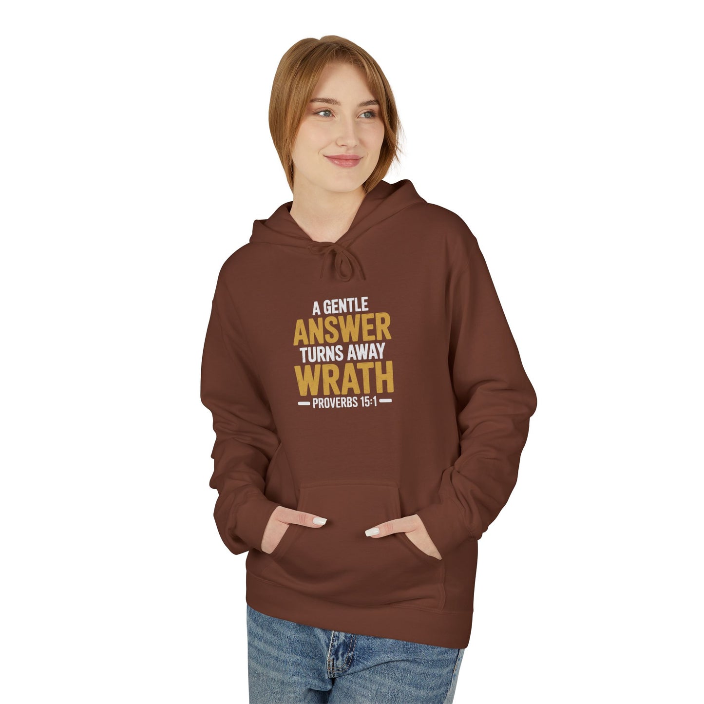 Inspirational Quote Hoodie - Unisex Midweight Fleece, Perfect for Gifting, Casual Wear, Motivation, Everyday Comfort