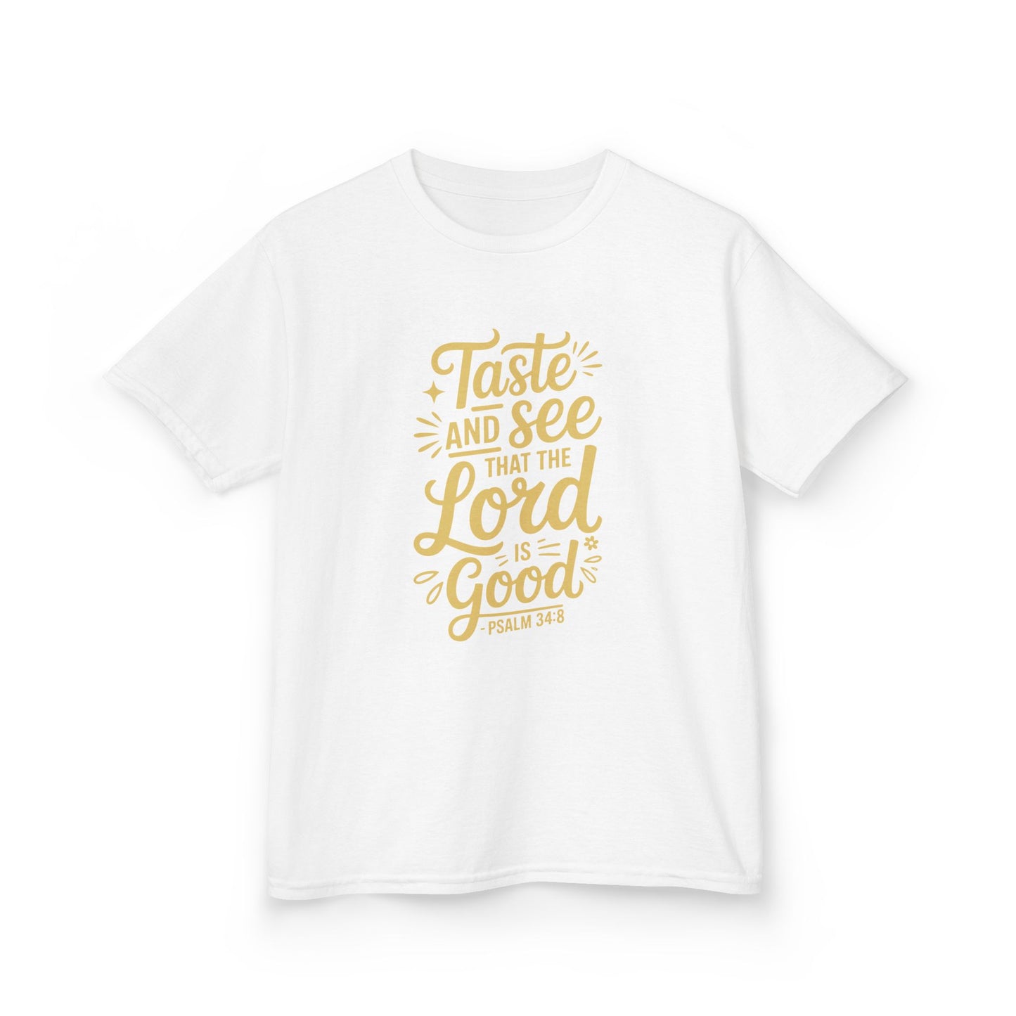 Kids Christian Message Tee, Inspirational T-Shirt for Youth, Bible Quote Shirt, Church Outfit, Faith-Based Kids Apparel