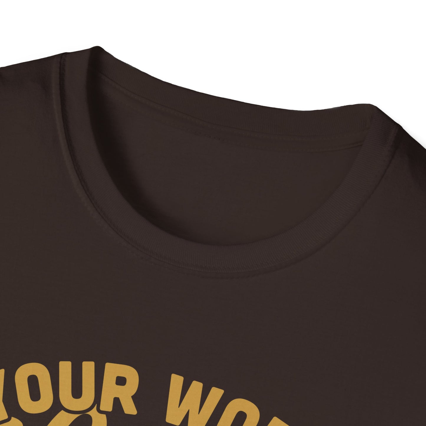Your Word is a Lamp Unisex Softstyle T-Shirt, Inspirational Tee, Gift for Religious Friends, Christian Apparel, Faith-Based Shirt