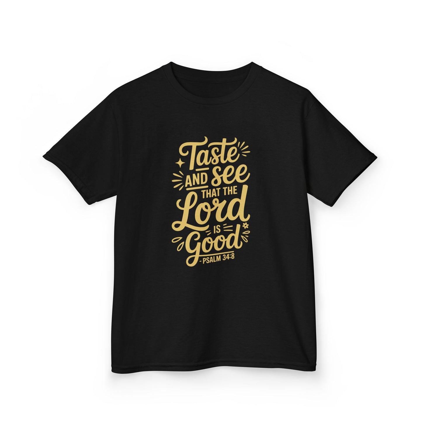Kids Christian Message Tee, Inspirational T-Shirt for Youth, Bible Quote Shirt, Church Outfit, Faith-Based Kids Apparel