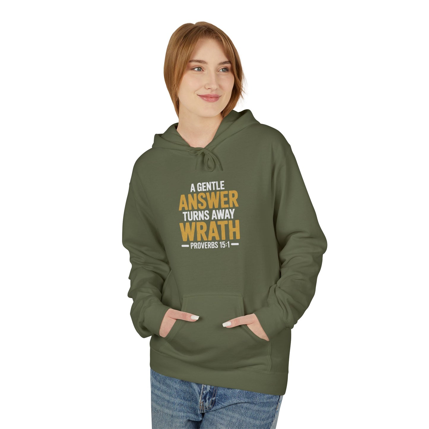 Inspirational Quote Hoodie - Unisex Midweight Fleece, Perfect for Gifting, Casual Wear, Motivation, Everyday Comfort