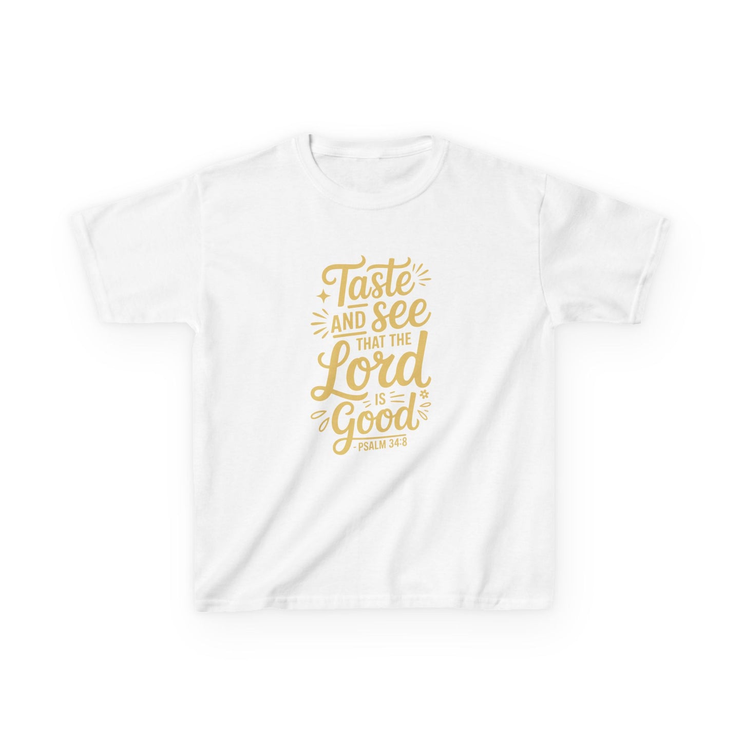 Kids Christian Message Tee, Inspirational T-Shirt for Youth, Bible Quote Shirt, Church Outfit, Faith-Based Kids Apparel