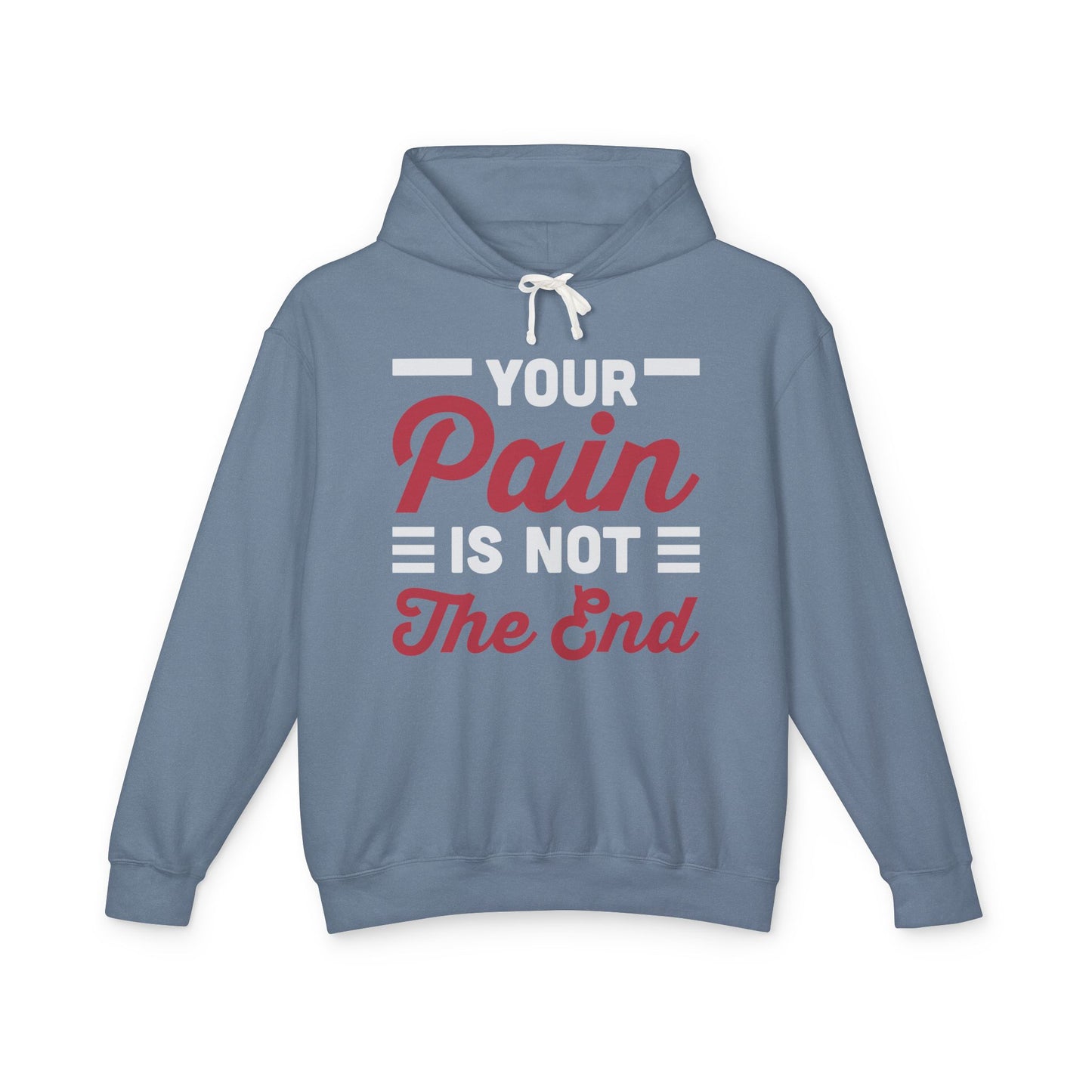 Inspirational Unisex Lightweight Hooded Sweatshirt - Perfect for Motivation, Self-Care, Wellness Gifts, Cozy Wear