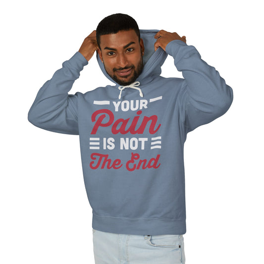 Inspirational Unisex Lightweight Hooded Sweatshirt - Perfect for Motivation, Self-Care, Wellness Gifts, Cozy Wear