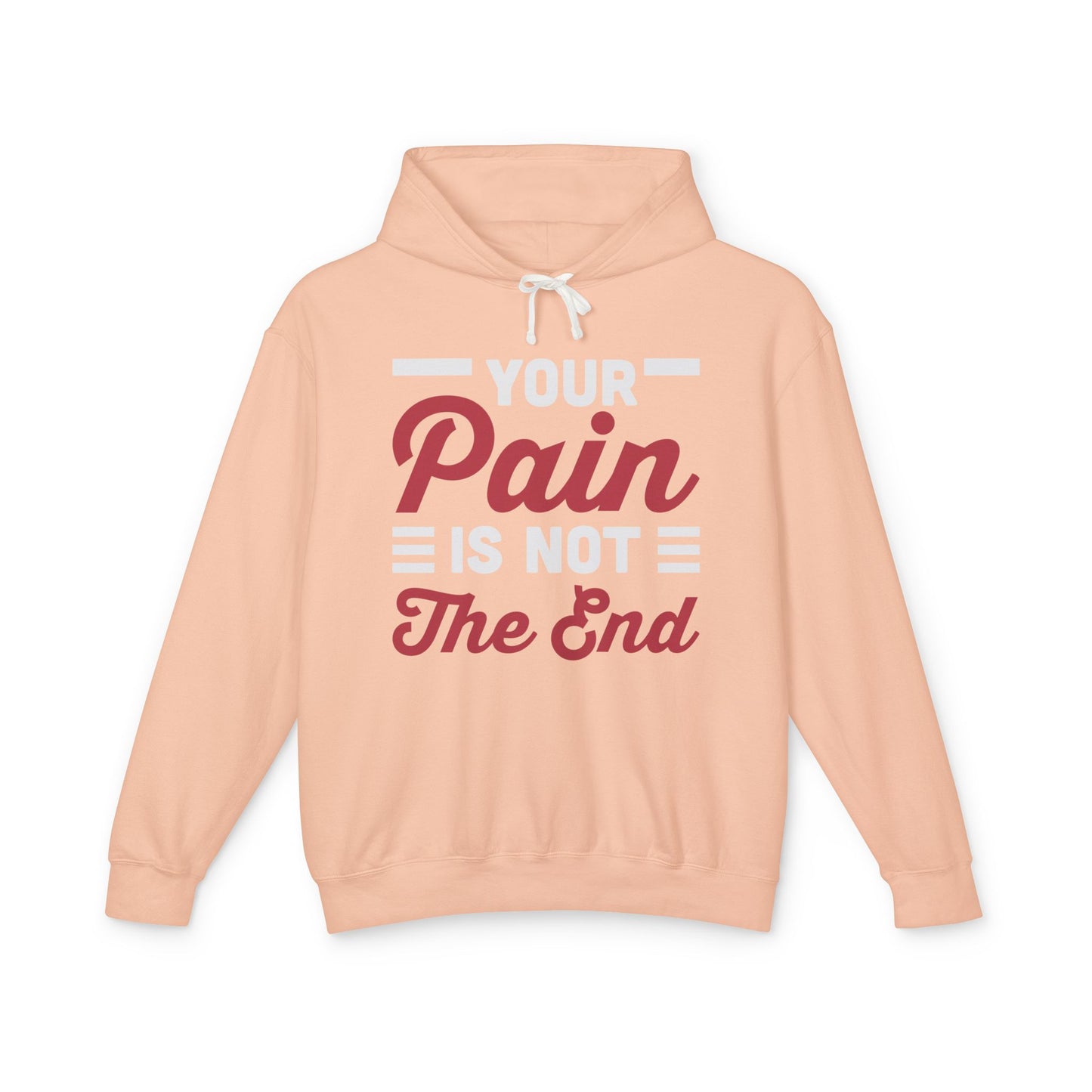 Inspirational Unisex Lightweight Hooded Sweatshirt - Perfect for Motivation, Self-Care, Wellness Gifts, Cozy Wear