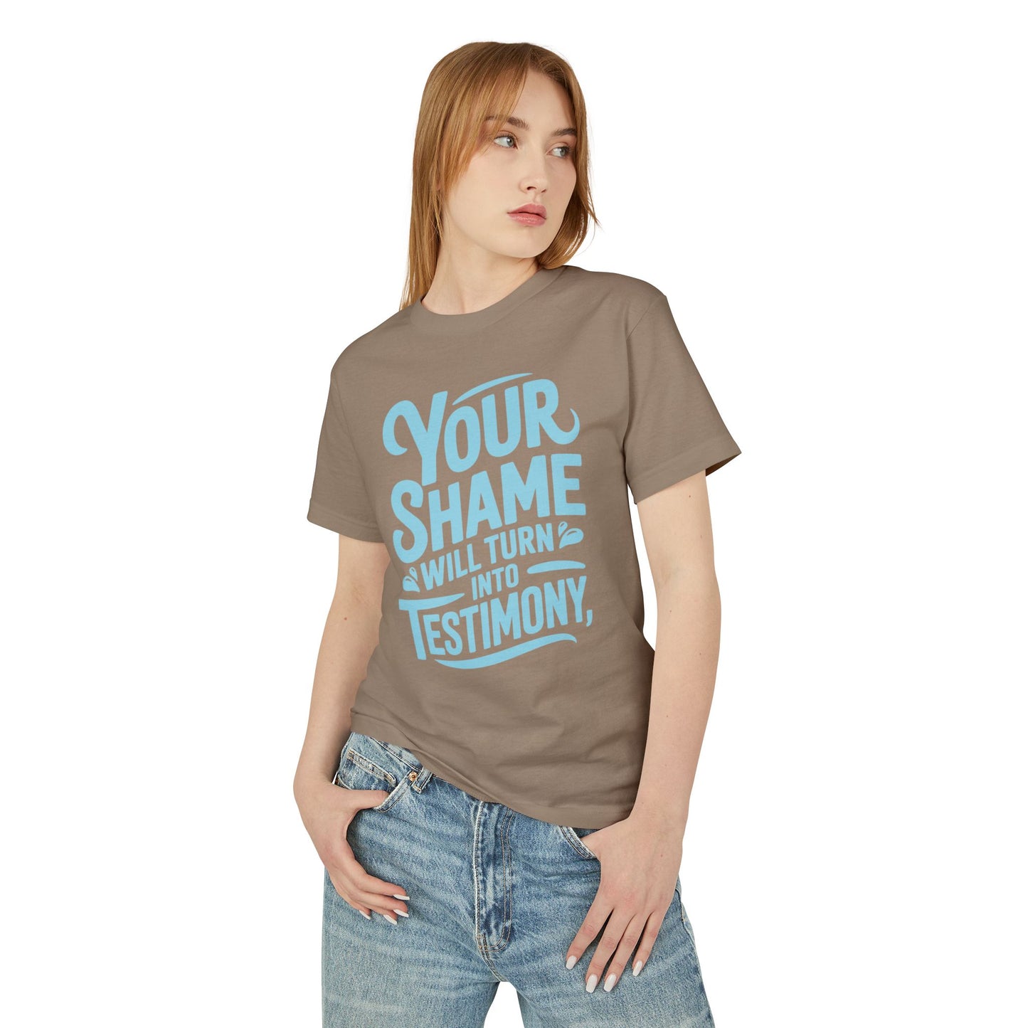 Inspirational Message Tee - Your Shame Will Turn Into Testimony, Motivational T-Shirt, Unisex Heavyweight Cotton, Perfect Gift for [...]