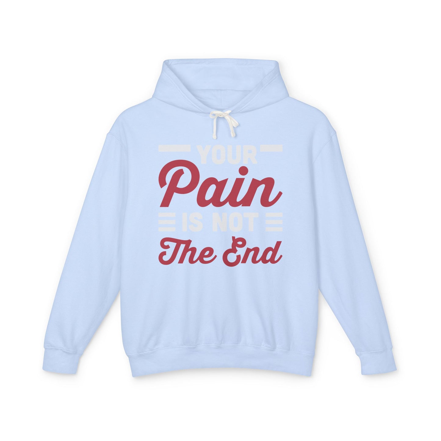 Inspirational Unisex Lightweight Hooded Sweatshirt - Perfect for Motivation, Self-Care, Wellness Gifts, Cozy Wear